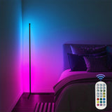 1pc RGB Remote Control Wall Corner Ambient Light with Music and Timing Function - 1.5m High