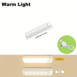 Light Up Your Home With 1pc Motion Sensor Cabinet Light - USB Rechargeable & Battery Powered!