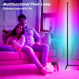 1pc RGB Remote Control Wall Corner Ambient Light with Music and Timing Function - 1.5m High